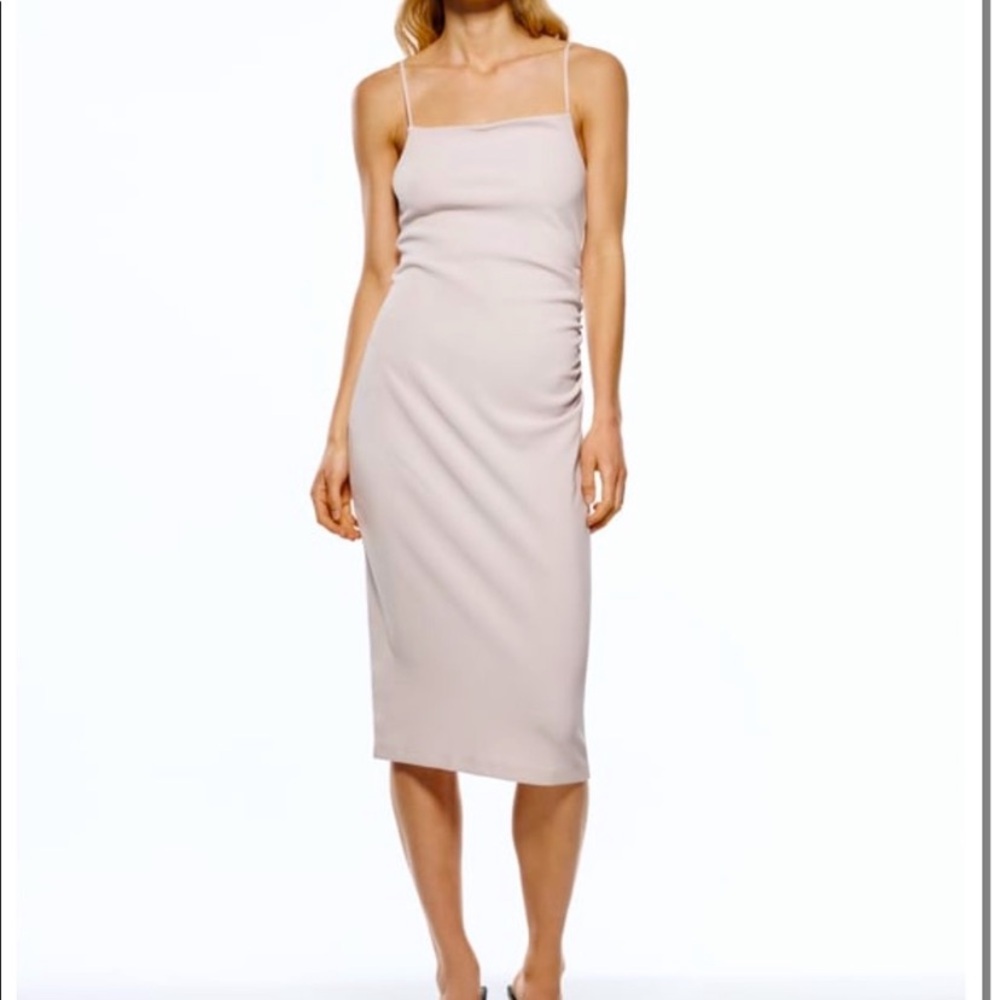 Zara Strappy Fitted Dress M